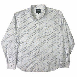 Bonobos Men's Long Sleeve Shirt - Fun Fish Print Button Down